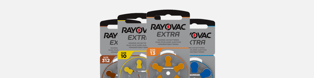 Billede af Rayovac høreapparatsbatterier