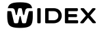 Widex logotype