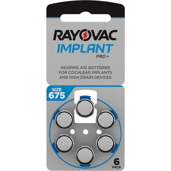 Rayovac Implant PRO+ 675 / Cochlearimplant