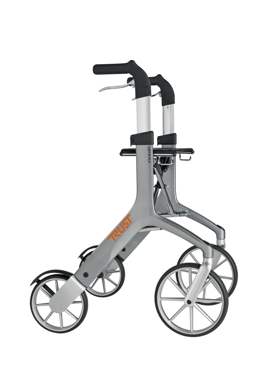 TrustCare Lets Fly - Prisbelönt och robust utomhusrollator