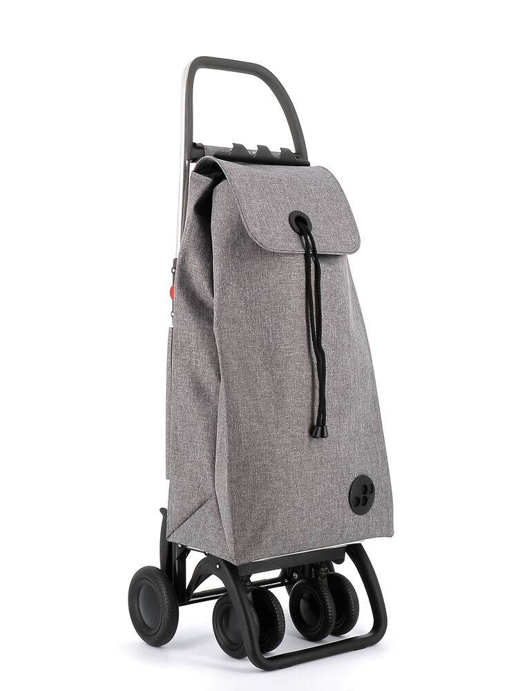 Rolser 4LT Shoppingvagn - 4 hjul, 2 svängbara hjul, ihopfällbar