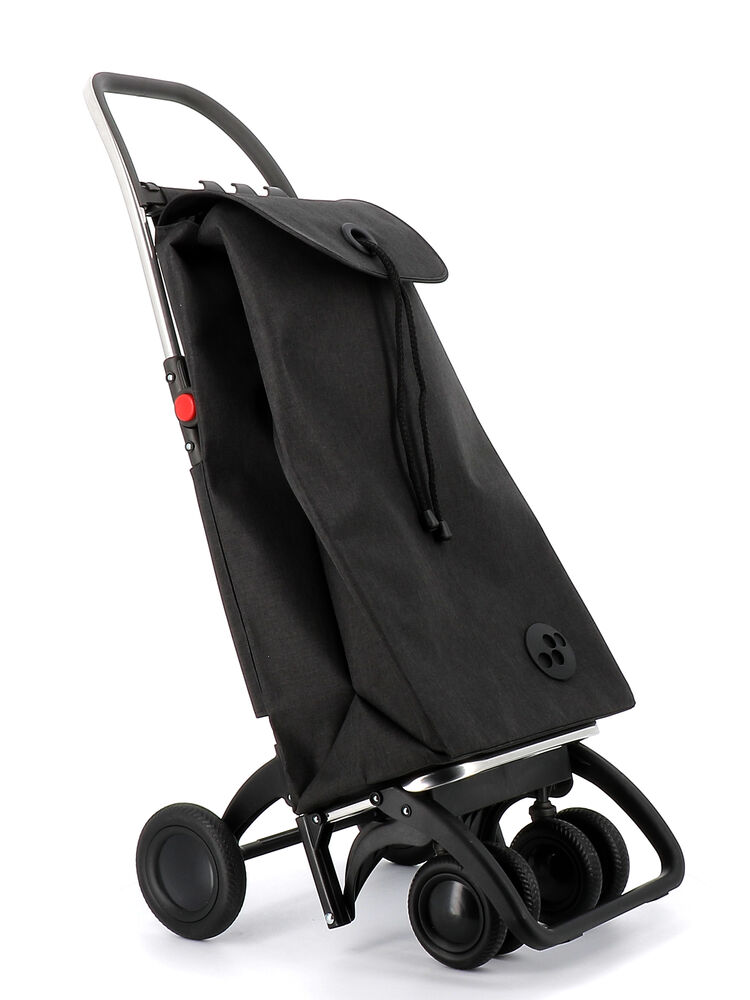 Rolser 4LT Shoppingvagn - 4 hjul, 2 svängbara hjul, ihopfällbar