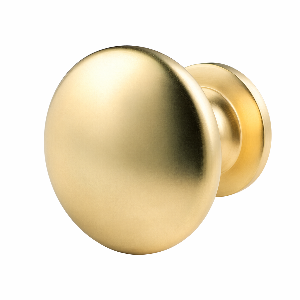 Liten metallknopp slät