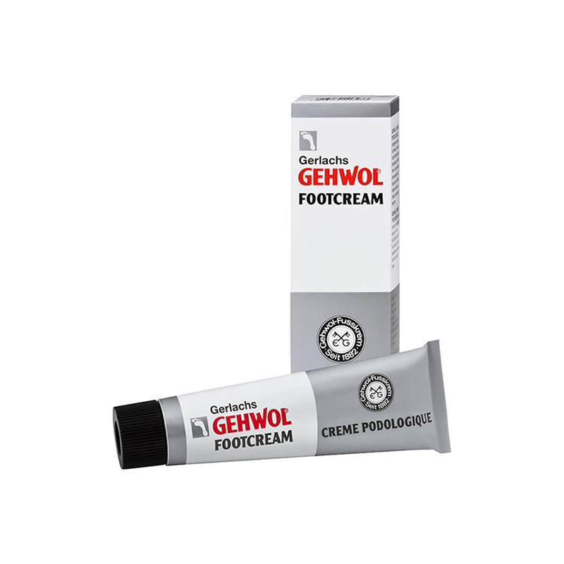 Gehwol Gerlachs fotkräm - 75 ml - Mot torra och grova fötter
