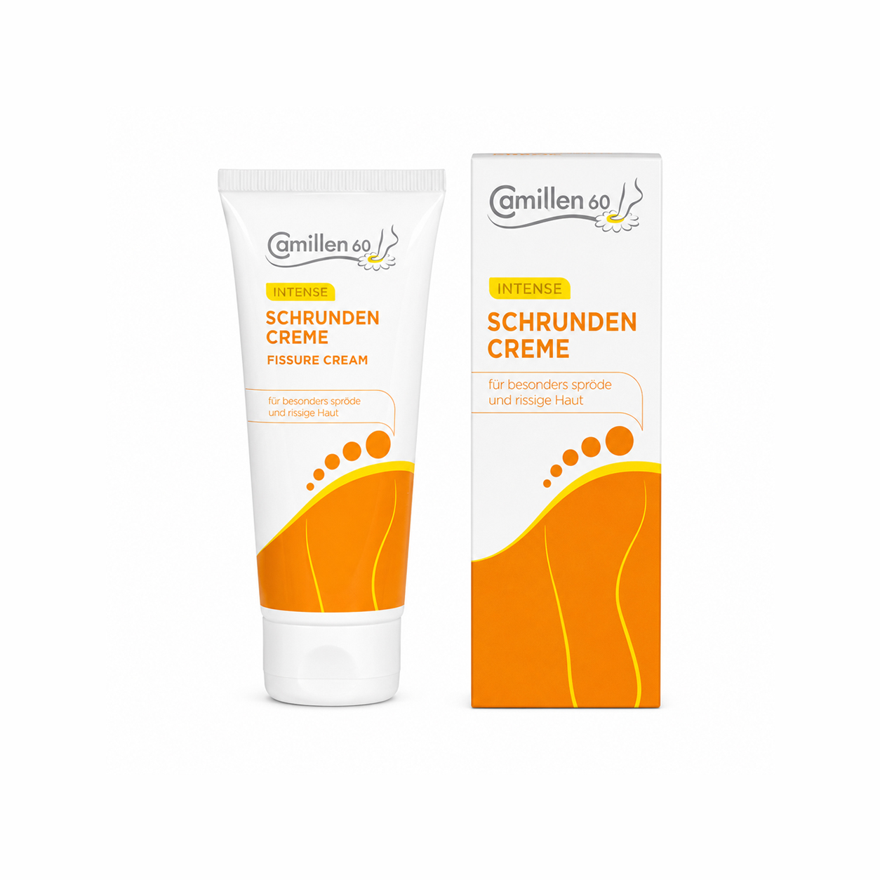 Camillen Schrunden creme - 100 ml - Mod knækkede hæle