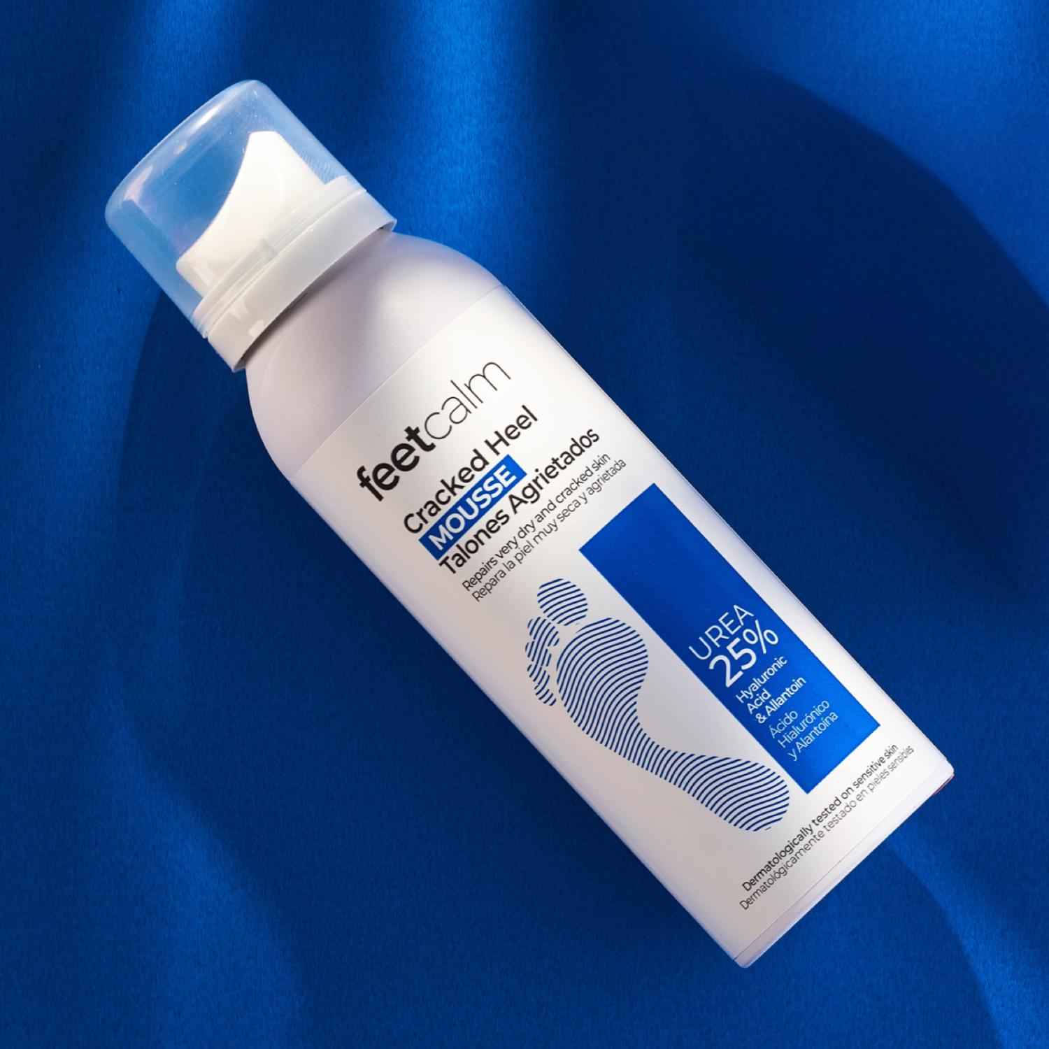 Feetcalm Cracked Heel-mousse 25% Urea - 125 ml - For Revnede Hæle