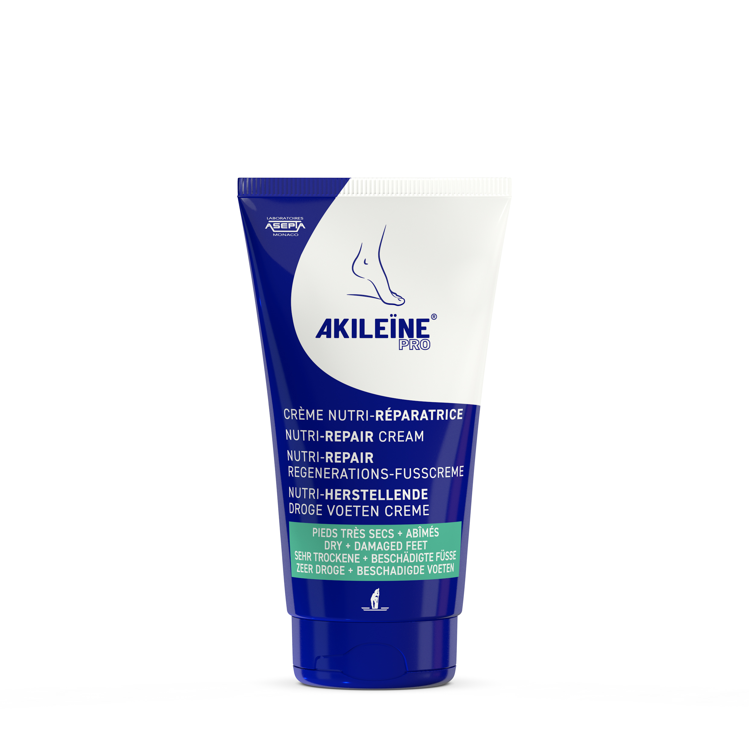 Akileine Blue - 150 ml - Til tørre fødder og hænder