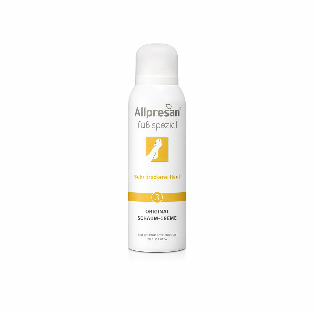 Allpresan (3) Pedicare Cream Foam - 125 ml - Forebygger tørre føtter