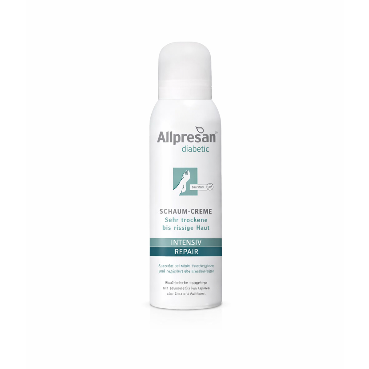 Allpresan Diabetic Intensive Repair - 125 ml - Krämskum för diabetesfötter