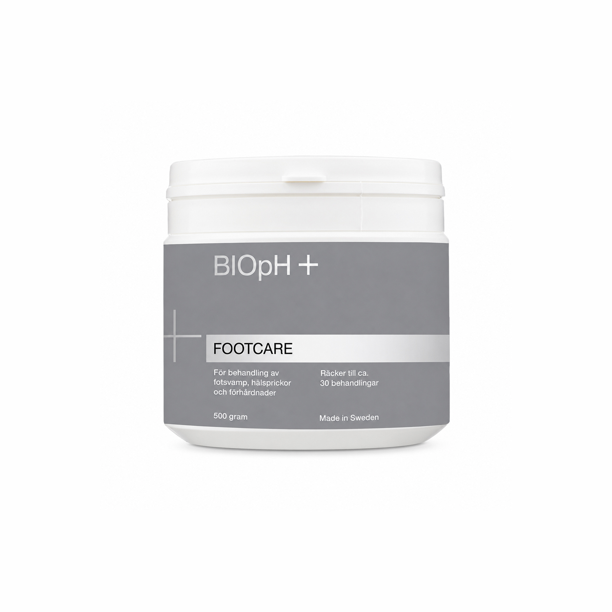 BIOpH+ Footcare - 500 g - Medicinskt fotbad för fotsvamp och förhårdnader