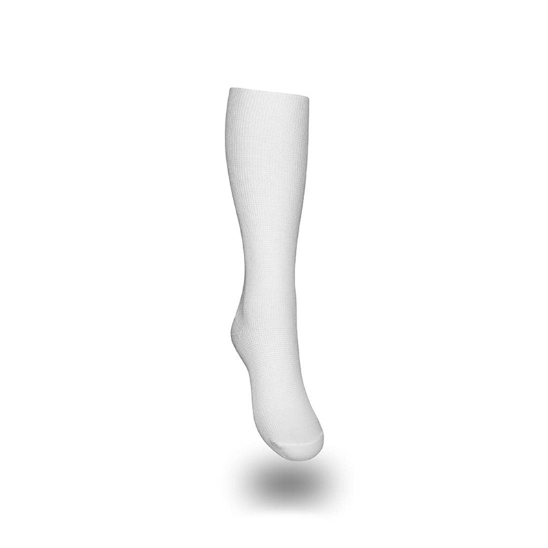 Medisox Comfort - Vit, 38/39, Extra bred - Stödstrumpa Kompressionsklass 1