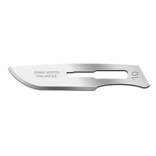Skalpellblad Steril Swann-Morton, Storlek 10 - 100 st