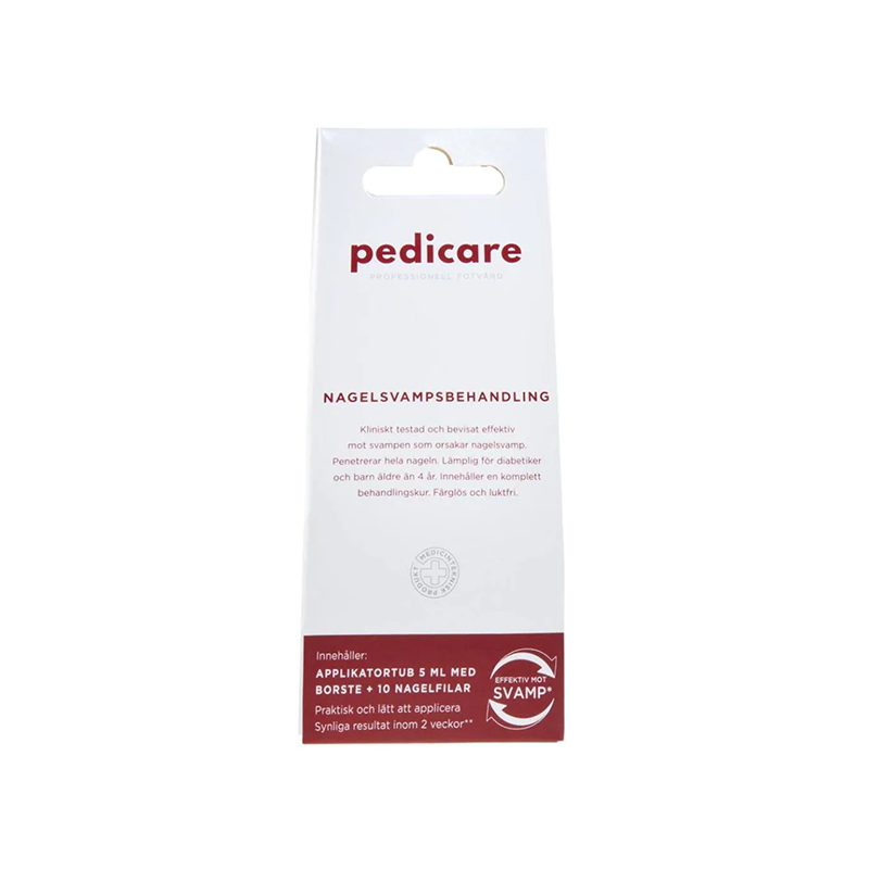 Pedicare Nagelsvampsbehandling - 5 ml - Behandlingsset med serum och filar