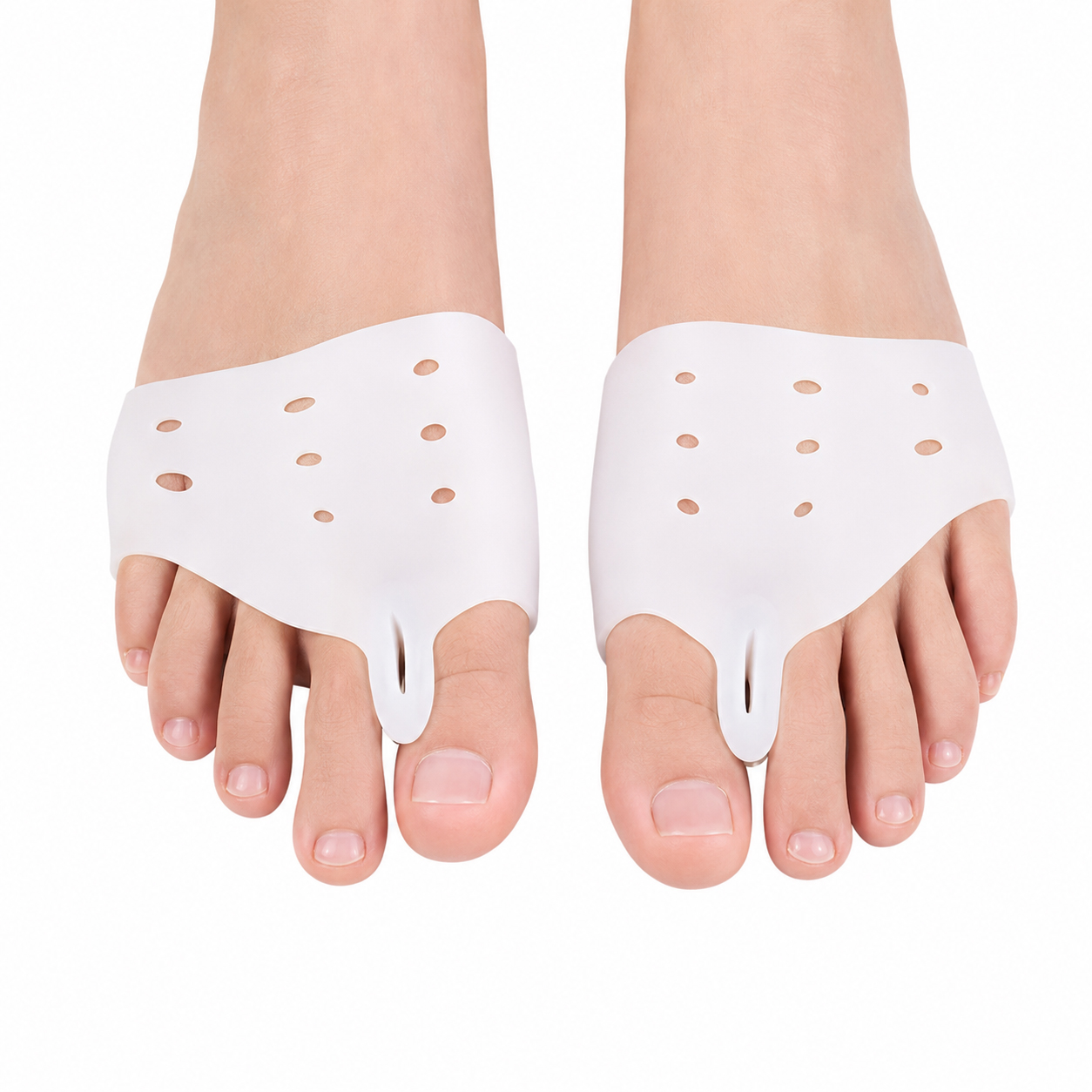 Tåspreder som sok - 2 stk. - Smart beskyttelse mod hallux valgus